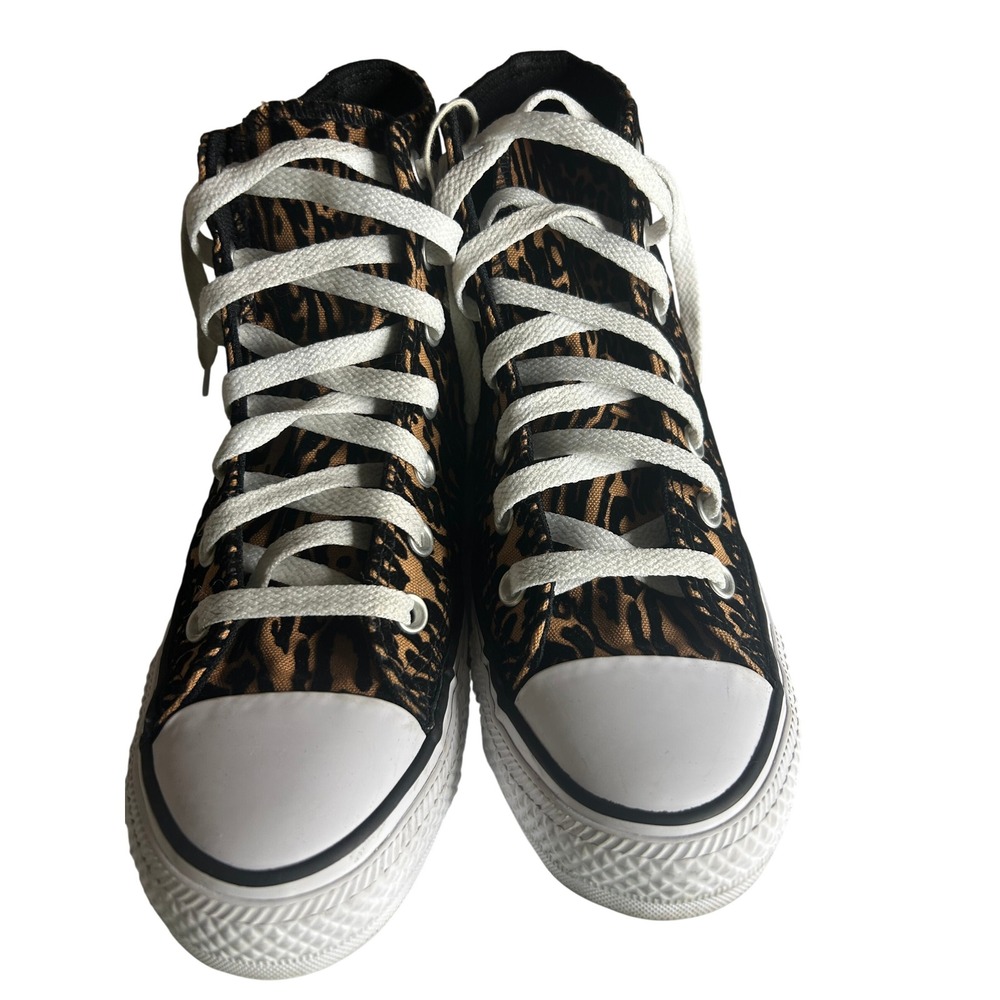 Converse Chuck Taylor All Star Animal Print High Top Sneakers A17948F Womens 7.5